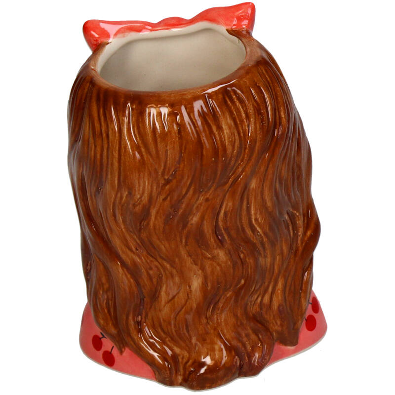 Mini Flower Pot Multi Color - Bobbi - Face Head - 10.5 Cm