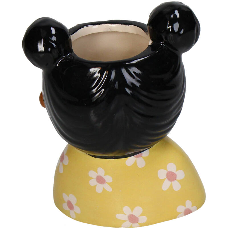 Mini Flower Pot Multi Color – Mini Jessica - ↑ 10.5 Cm - Face Head