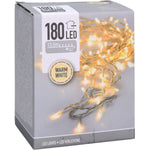 Led-Verlichting - 180 Led - 13.5 Meter - Warm Wit - Transparant Snoer