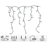 Ijspegel Verlichting - 360 Led - 12 Meter - Warm Wit - 8 Lichtfuncties + Geheugen