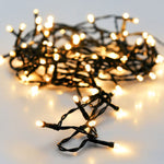 Led-Verlichting 96 Led's - Warm Wit - Op Batterij - Met Timer En Geheugen