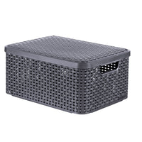 Curver Style Opbergmand Met Deksel 18L Antraciet
