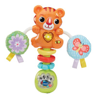 Vtech Baby Premium Collectie Tijger Rammelaar + Licht En Geluid
