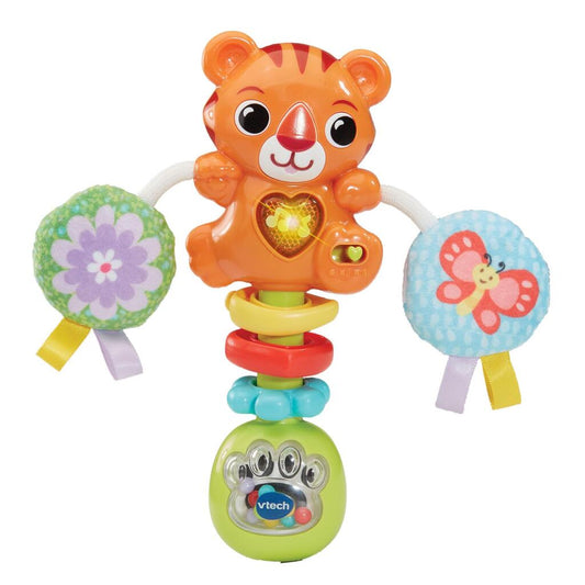 Vtech Baby Premium Collectie Tijger Rammelaar + Licht En Geluid
