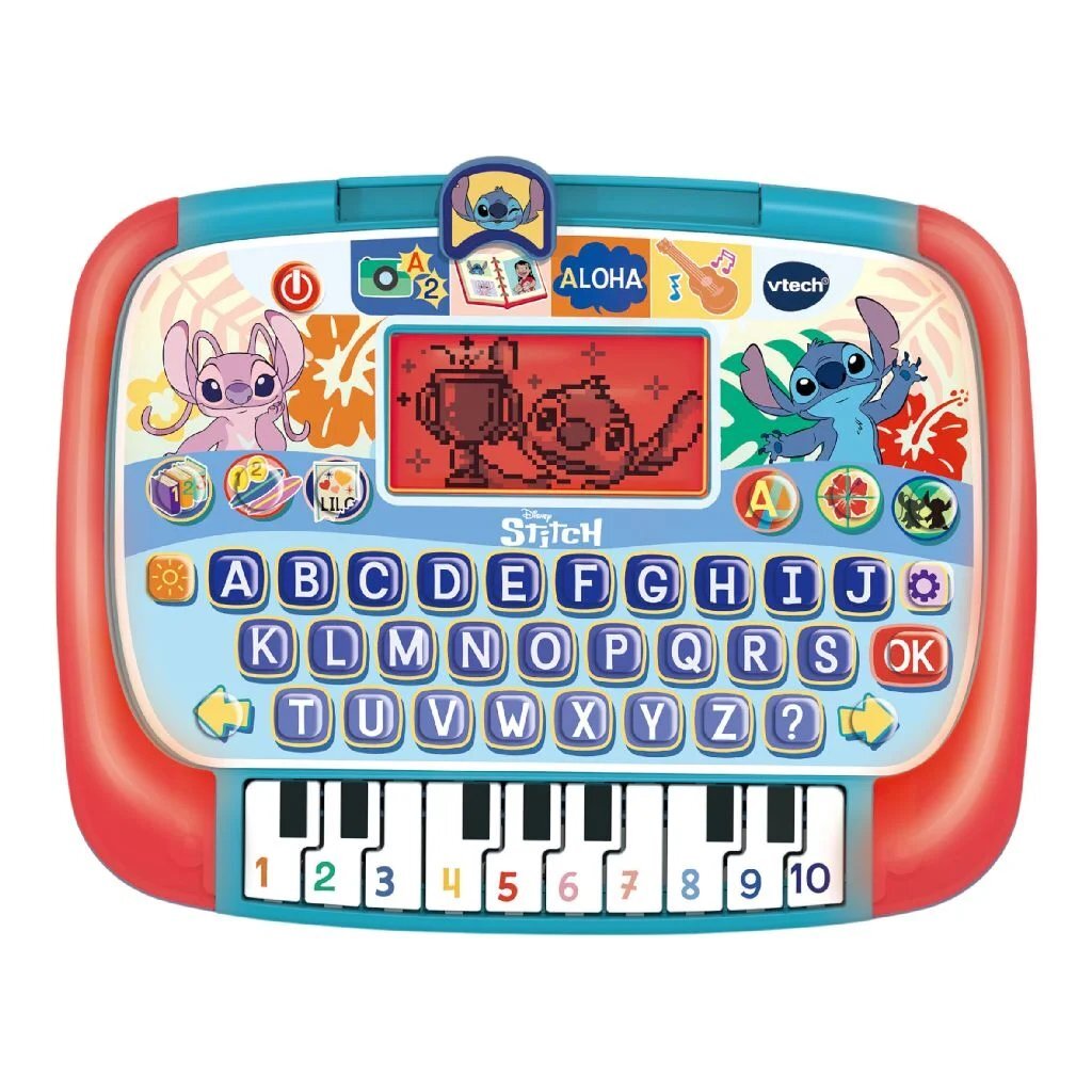 Vtech Disney Stitch Tablet + Licht En Geluid