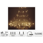 Cascadeverlichting Met Vuurvliegjeseffect - 100 Led - Warm Wit