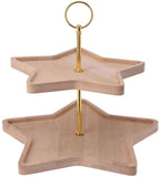 Excellent Houseware Etagere - Kerst - 2 Lagen