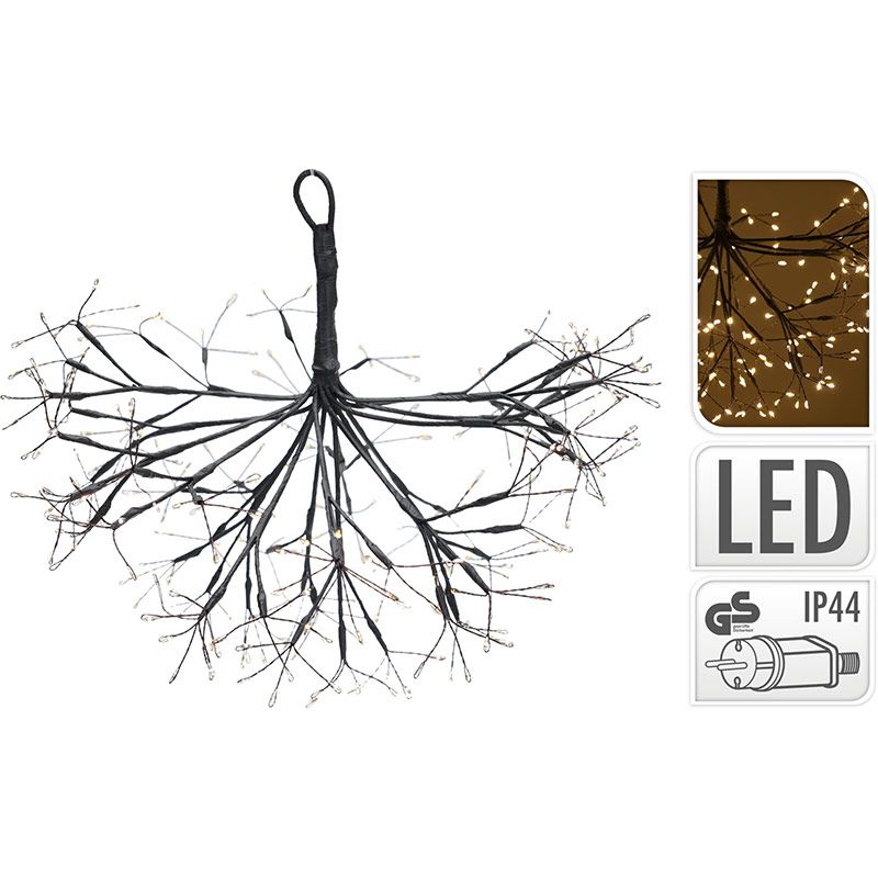 Led Decoratieve Maretak Ø 35Cm - Met 240 Warm Witte Led's - Voor Binnen En Buiten