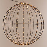 Lichtbol 240 Led - Metaal - 40 Cm - Kerstverlichting - Met Timer - Extra Warm Wit