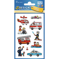Avery Av-54137 Z-Design Kids Stickers Hulpdiensten 3 Vel