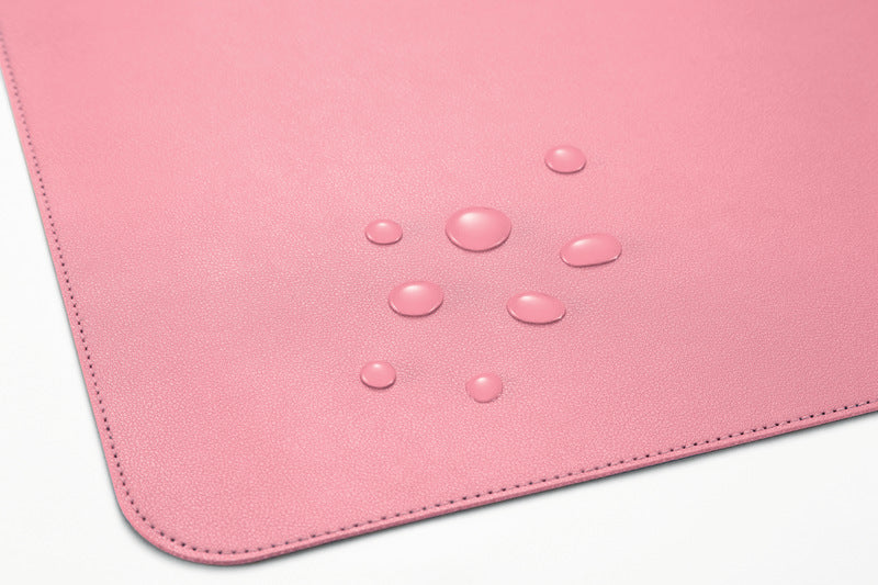 Sigel Si-Sa605 Onderlegger Oprolbaar Roze-Zilver, 800X300X2Mm Imitatieleer, Dubbelzijdig