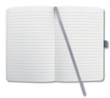Sigel Si-Jn126 Notitieboek Jolie Flair A6 Hardcover Gelinieerd Gletsjer Grijs 174 Blz 80G