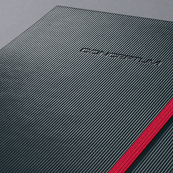 Sigel Si-Co663 Notitieboek Conceptum Red Edition Hardcover A5 Zwart Lijn