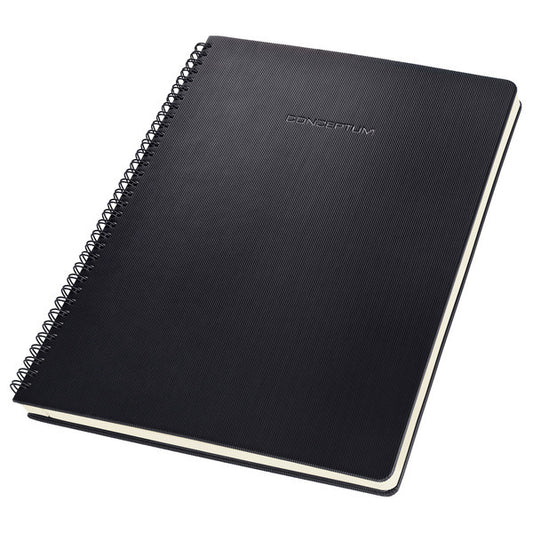 Sigel Si-Co821 Notitieblok Conceptum Hardcover A4 Zwart Gelinieerd
