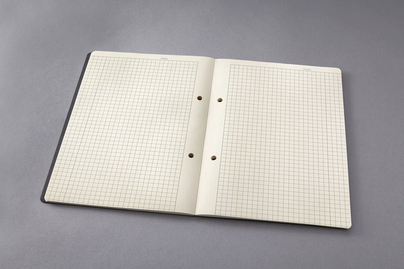 Sigel Si-Co802 Schrijfblok Conceptum Softcover A5 Zwart Geruit