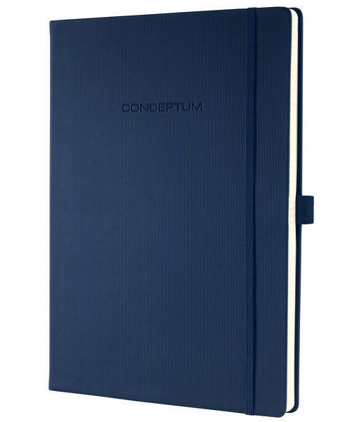 Sigel Si-Co647 Notitieboek Conceptum Pure Donkerblauw A4 194Blz Gelijnd