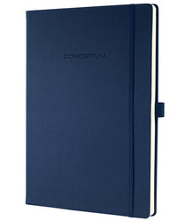 Sigel Si-Co647 Notitieboek Conceptum Pure Donkerblauw A4 194Blz Gelijnd