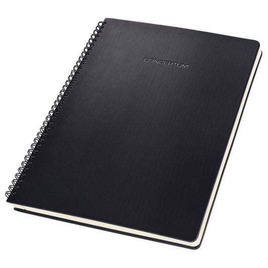 Sigel Si-Co820 Notitieblok Conceptum Hardcover A4 Zwart Ruit