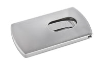Sigel Si-Vz120 Visitekaartetui Zilver "Snap" Voor Kaarten Tot 91X57Mm