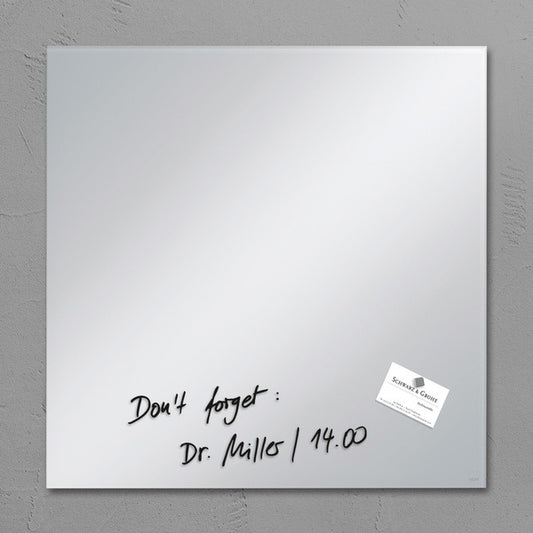 Sigel Si-Gl275 Glasmagneetbord Artverum 480X480X15Mm Spiegel