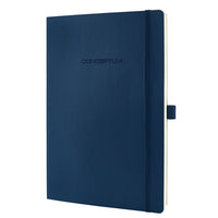 Sigel Si-Co316 Notitieboek Conceptum Pure Softcover A4 Blauw Geruit