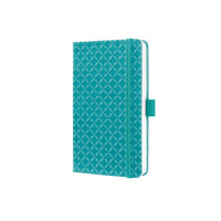 Sigel Si-Jn102 Notitieboek Jolie Flair A6 Hardcover Gelinieerd Aqua Groen