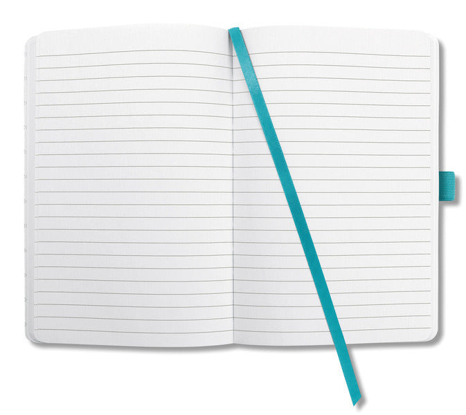 Sigel Si-Jn103 Notitieboek Jolie Flair A5 Hardcover Gelinieerd Aqua Groen