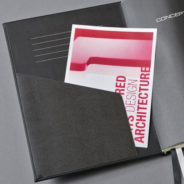 Sigel Si-Co151 Notitieboek Conceptum Pure Hardcover Met Magneetsluiting A4 Zwart