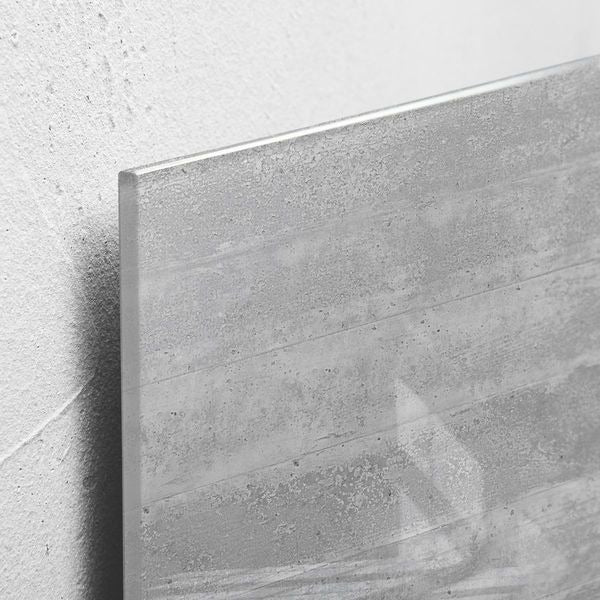 Sigel Si-Gl168 Glasmagneetbord Artverum 480X480X15Mm Betondesign