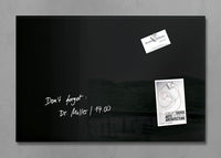 Sigel Si-Gl120 Glasmagneetbord Artverum 600X400X15Mm Zwart