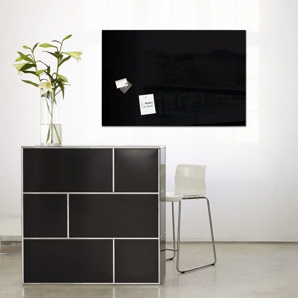 Sigel Si-Gl120 Glasmagneetbord Artverum 600X400X15Mm Zwart