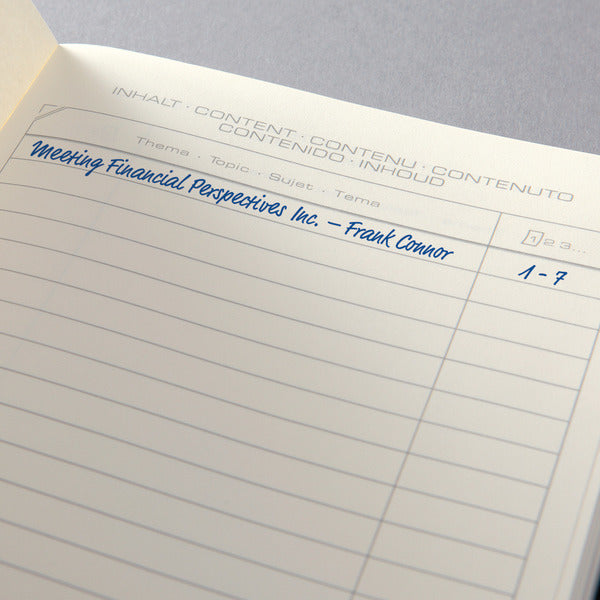 Sigel Si-Co132 Notitieboek Conceptum Pure Hardcover A6 Zwart Gelinieerd
