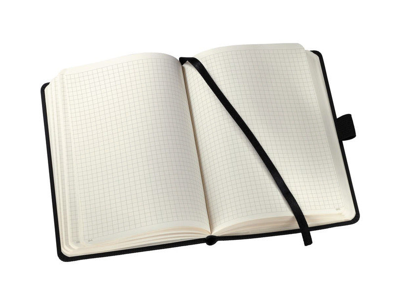 Sigel Si-Co131 Notitieboek Conceptum Pure Hardcover A6 Zwart Geruit