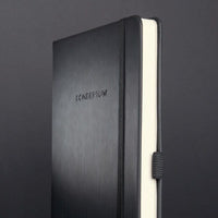 Sigel Si-Co121 Notitieboek Conceptum Pure Hardcover A5 Zwart Geruit