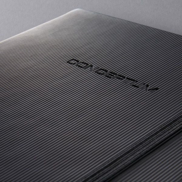 Sigel Si-Co120 Notitieboek Conceptum Pure Hardcover A5 Zwart Blanco