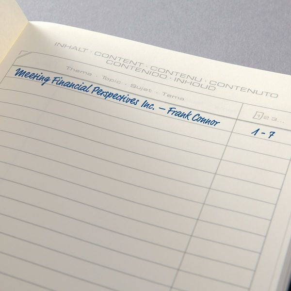 Sigel Si-Co120 Notitieboek Conceptum Pure Hardcover A5 Zwart Blanco