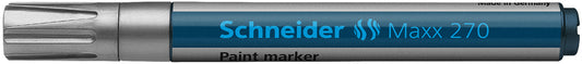 Schneider Lakmarker Maxx 270 1-3Mm Zilver 10 Stuks