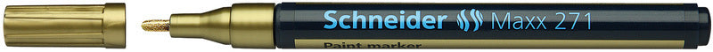 Schneider Lakmarker Maxx 271 1-2Mm Goud 10 Stuks
