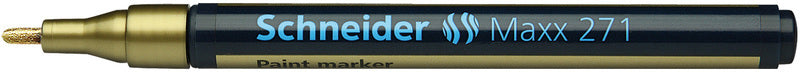Schneider Lakmarker Maxx 271 1-2Mm Goud 10 Stuks