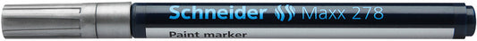 Schneider Lakmarker Maxx 278 0,8Mm Zilver 10 Stuks