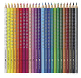 Faber Castell Fc-112423 Kleurpotlood Faber-Castell Grip Metalen Etui A 24 Stuks