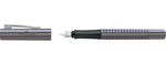 Faber Castell Fc-140842 Vulpen Faber-Castell Grip Glam M Zilver