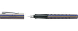 Faber Castell Fc-140842 Vulpen Faber-Castell Grip Glam M Zilver
