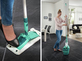 Leifheit 55379 Combi Clean Vloerwisser M 33 Cm Compleet Systeem Micro Duo + Static Plus