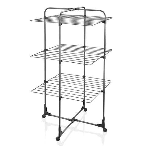 Leifheit 81470 Classic 270 Droogtoren 3 Etages 27 M Drooglengte 126X68X68 Cm Zwart