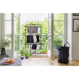 Leifheit 81470 Classic 270 Droogtoren 3 Etages 27 M Drooglengte 126X68X68 Cm Zwart