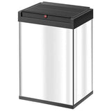 Hailo 0840-111 Big-Box Swing L Prullenbak 35L Rvs/Zwart