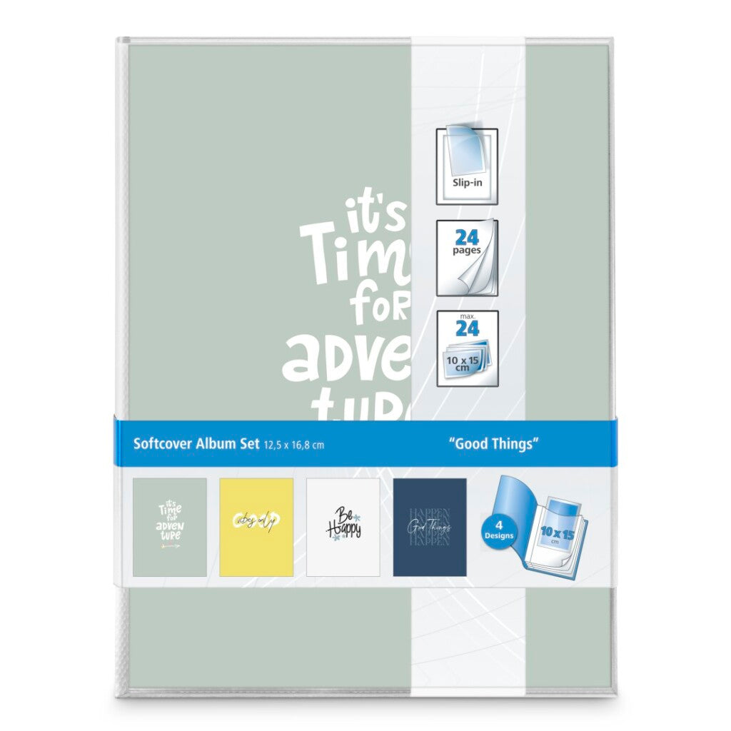 Hama Soft Cover Fotoalbum Set Good Things Voor 4X24 Foto'S Van 10X15 Cm