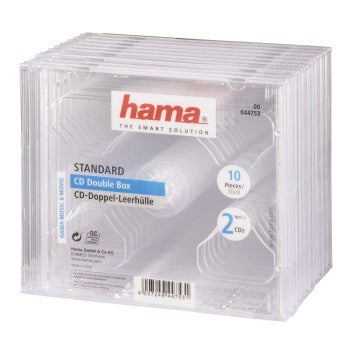 Hama Cd Dubbel Box Transpirant 10 Pak