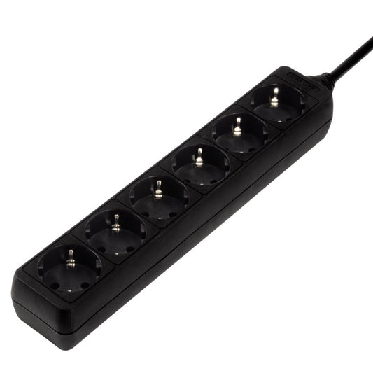 Hama 6-Way Ja.w.cp.1.4M Black
